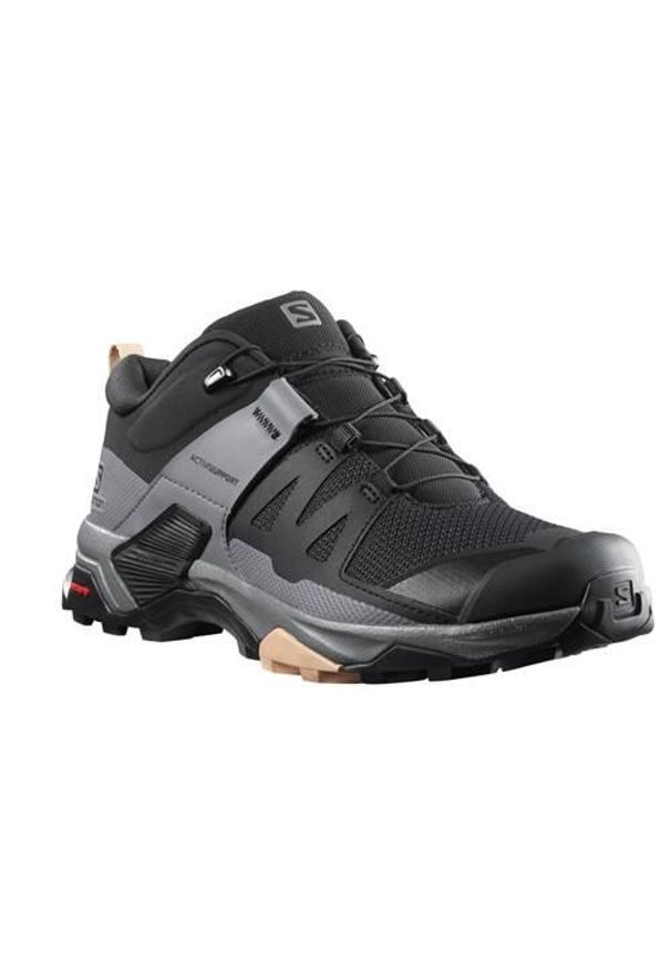 salomon - Buty trekkingowe męskie Salomon X Ultra 4. Kolor: czarny. Materiał: syntetyk, materiał. Szerokość cholewki: normalna. Sport: turystyka piesza