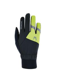 Rękawiczki rowerowe Roeckl Rofan 2. Kolor: żółty, wielokolorowy, czarny. Sport: kolarstwo #1