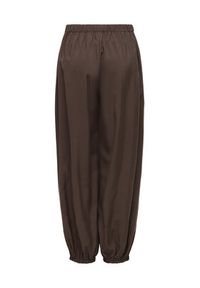 only - ONLY Spodnie materiałowe Scarly 15380514 Brązowy Relaxed Fit. Kolor: brązowy. Materiał: materiał #8