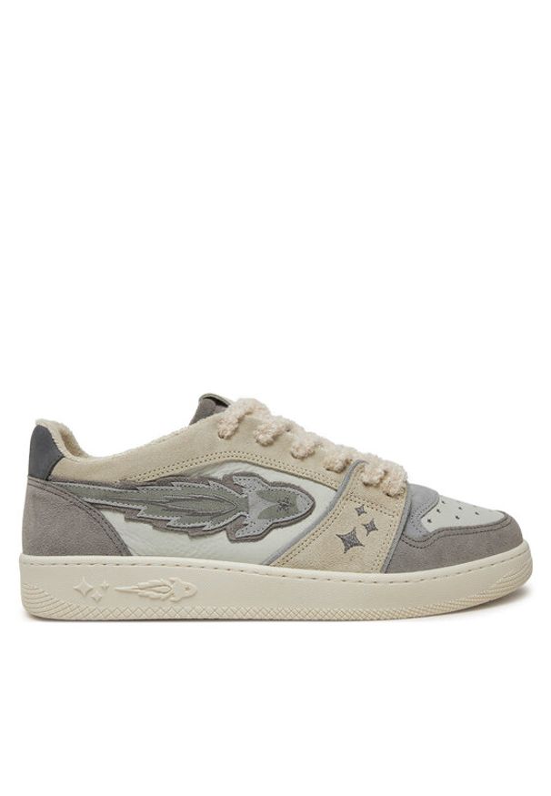 Enterprise Japan Sneakersy BB5003 PX635 S1074 Szary. Kolor: szary. Materiał: zamsz, skóra
