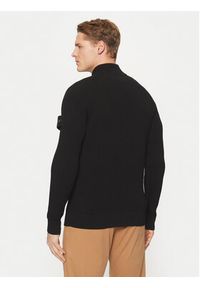 Stone Island Kardigan 8115519C2 Czarny Regular Fit. Kolor: czarny. Materiał: wełna #5