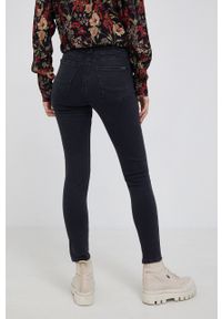 Cross Jeans Jeansy Judy damskie high waist. Stan: podwyższony. Kolor: czarny #4