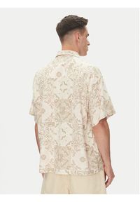 Jack & Jones - Jack&Jones Koszula Hydra 12277225 Beżowy Relaxed Fit. Kolor: beżowy. Materiał: bawełna #3
