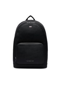 TOMMY HILFIGER - Tommy Hilfiger Plecak Th Central Backpack AM0AM14431 Czarny. Kolor: czarny. Materiał: skóra #2