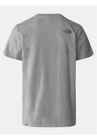 The North Face T-Shirt Simple Dome NF0A87NG Szary Regular Fit. Kolor: szary. Materiał: syntetyk #7