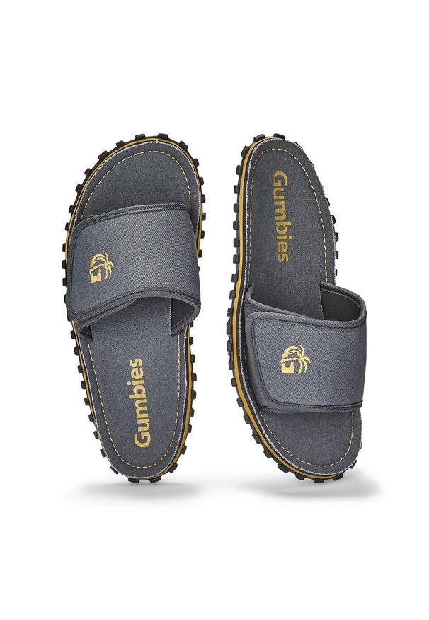 Gumbies - Klapki GUMBIES STRIDER SLIDE UNISEX. Kolor: szary