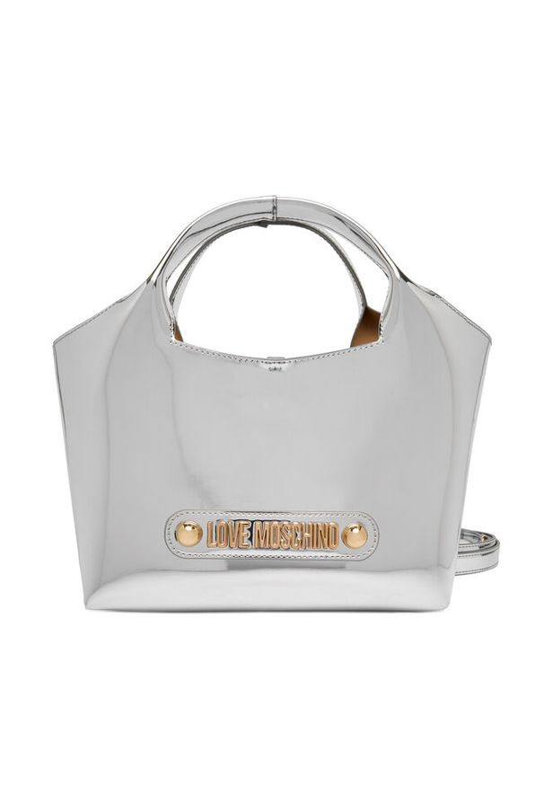 Love Moschino - Torebka LOVE MOSCHINO. Kolor: srebrny