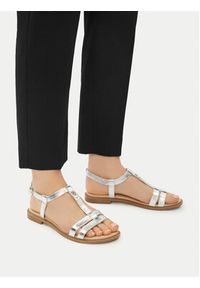 Lasocki Sandały EST-AFIONA-10 Srebrny. Kolor: srebrny. Materiał: skóra #6