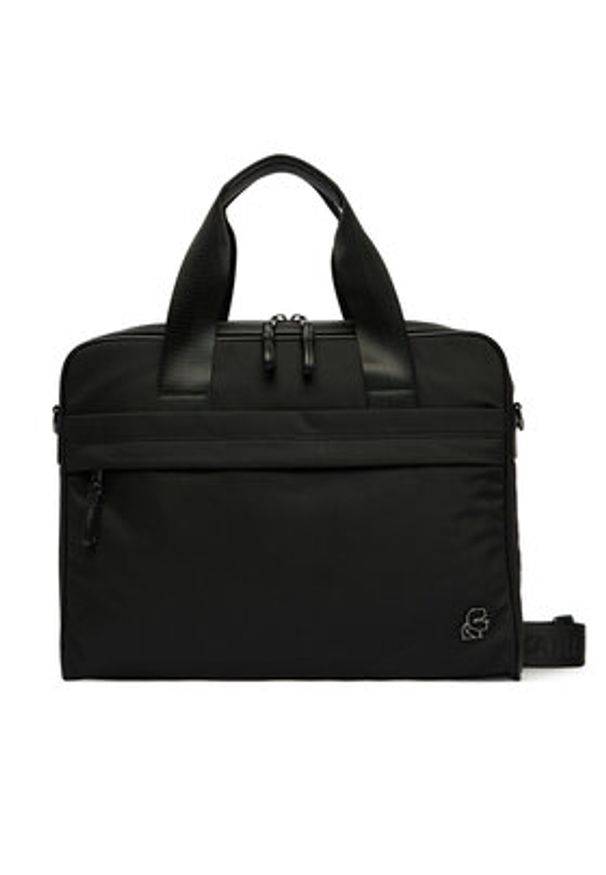 Karl Lagerfeld - KARL LAGERFELD Torba na laptopa A4M30191 Czarny. Kolor: czarny. Materiał: materiał