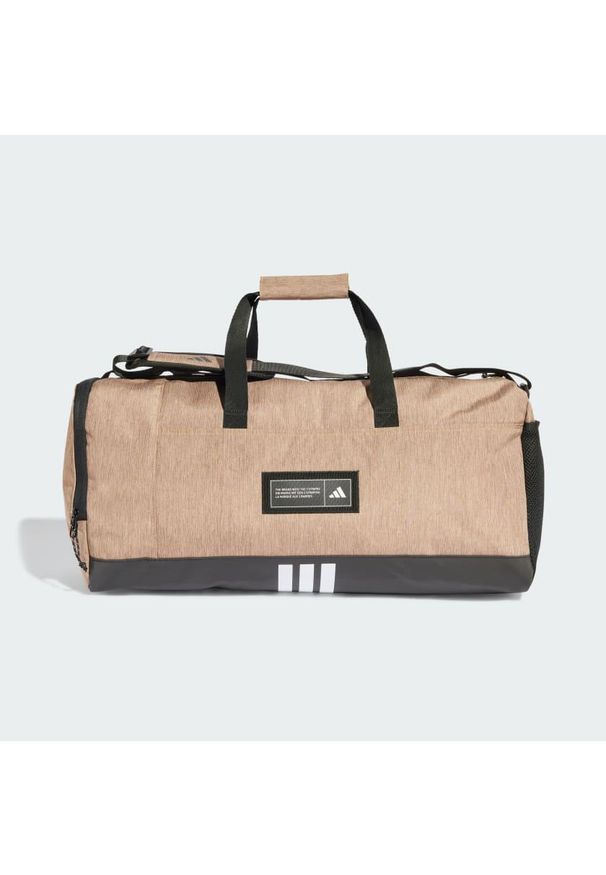 Adidas - 4ATHLTS Duffel Bag Medium. Kolor: brązowy, biały, wielokolorowy, beżowy. Materiał: materiał. Sport: fitness