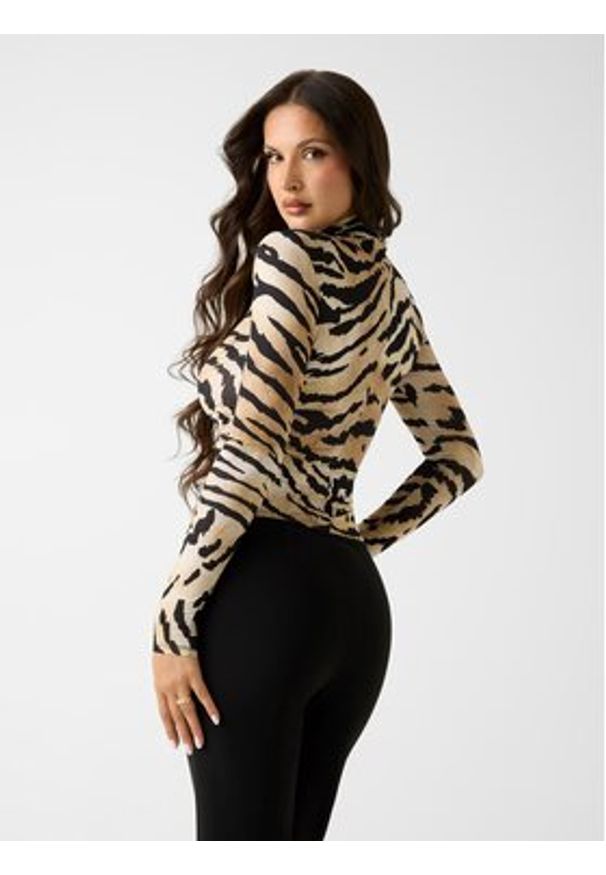 Marciano Guess Top 180252 Kolorowy Classic Fit. Wzór: kolorowy