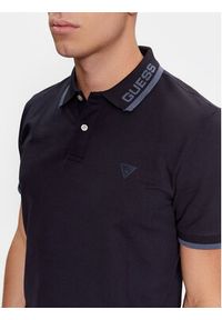 Guess Polo Lyle M4RP60 K7O64 Granatowy Slim Fit. Typ kołnierza: polo. Kolor: niebieski. Materiał: bawełna #5