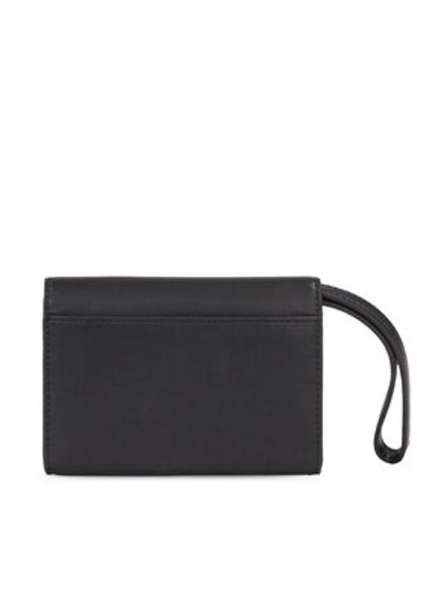 Calvin Klein Portfel damski Re-Lock Bifold & Cardholder Sm K60K611092 Czarny. Kolor: czarny. Materiał: skóra