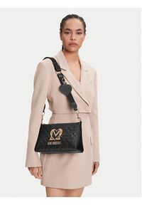 Love Moschino - LOVE MOSCHINO Torebka JC4300PP0MK1200A Czarny. Kolor: czarny. Materiał: skórzane #4