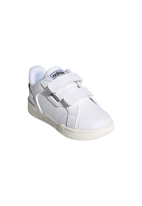 Buty dla dzieci Adidas Roguera. Zapięcie: rzepy. Materiał: guma, tkanina. Wzór: paski