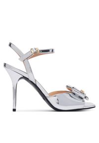 Love Moschino - Sandały LOVE MOSCHINO. Kolor: srebrny #1