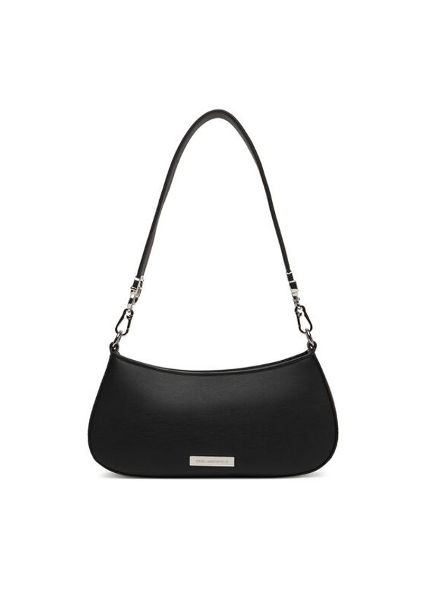 Karl Lagerfeld - KARL LAGERFELD Torebka B2W30180 Czarny. Kolor: czarny. Materiał: skórzane