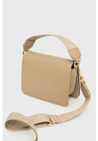 TOMMY HILFIGER - Tommy Hilfiger torebka kolor beżowy. Kolor: beżowy #5