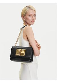 Love Moschino - LOVE MOSCHINO Torebka JC4164PP1MLM0000 Czarny. Kolor: czarny. Materiał: skórzane #4