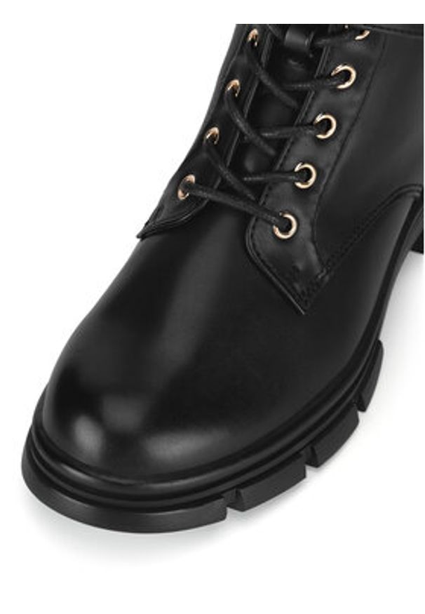 Jenny Fairy Trzewiki HY60187-1 Czarny. Kolor: czarny. Materiał: skóra