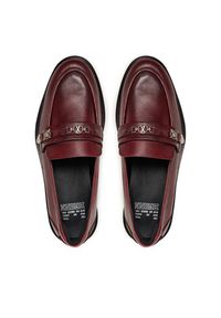 Bronx Loafersy Next Wagon 66652-US Bordowy. Kolor: czerwony. Materiał: skóra #6