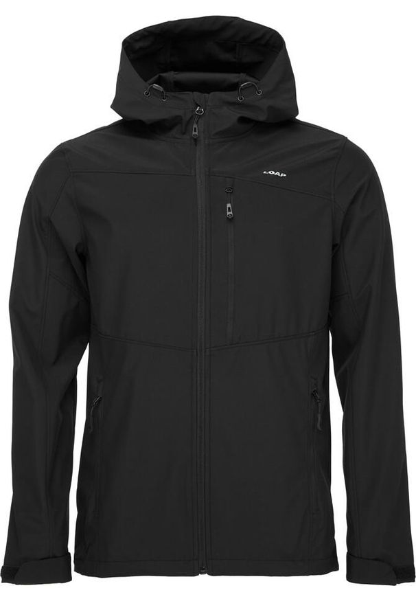 ZSPORT - Męska Kurtka Softshell Loap Ladan - Wodoodporna i Oddychająca. Kolor: czarny. Materiał: softshell. Sport: turystyka piesza