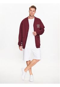 Adidas - adidas Kardigan Graphics Archive Cardigan IC5772 Czerwony Regular Fit. Kolor: czerwony. Materiał: bawełna #3