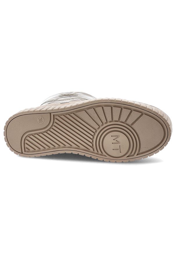 Beżowe Śniegowce Marco Tozzi Modne Buty Damskie. Kolor: beżowy. Szerokość cholewki: normalna. Sezon: zima. Styl: elegancki