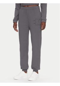 Calvin Klein Jeans Spodnie dresowe J20J225355 Szary Regular Fit. Kolor: szary. Materiał: bawełna