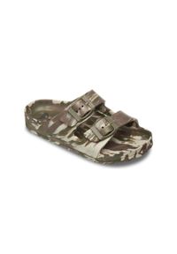 Klapki dziecięce Quiksilver Embark RF. Kolor: zielony