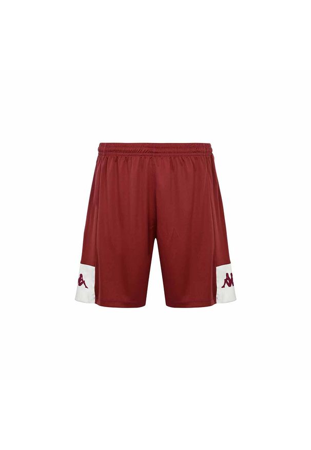 Szorty Kappa Daggo. Kolor: czerwony, wielokolorowy, biały. Materiał: poliester, materiał. Sport: fitness