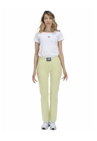LEONE 1947 APPAREL - Damskie spodnie Silence Work. Kolor: zielony. Materiał: lycra. Sport: fitness