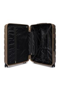 Gino Rossi - GINO ROSSI Walizka duża CEO-GIN-L-002-05-GOLD Złoty. Kolor: złoty #3