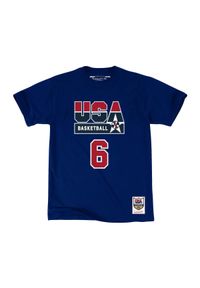 Mitchell & Ness - Koszulka drużyny USA Patrick Ewing. Kolor: niebieski. Sport: koszykówka #1