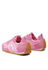 Trussardi Jeans - Trussardi Sneakersy 79A00742 Różowy. Kolor: różowy. Materiał: materiał #6