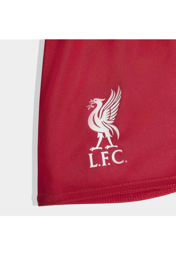 Adidas - Zestaw Liverpool FC 25/26 Home Baby Kids. Kolor: czerwony. Sezon: lato. Sport: piłka nożna