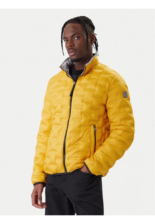 Milestone Kurtka puchowa Ms Pizaro 610445 60825 Żółty Regular Fit. Kolor: żółty. Materiał: syntetyk