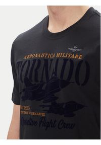 Aeronautica Militare T-Shirt 251TS2405J641 Granatowy Regular Fit. Kolor: niebieski. Materiał: bawełna #5