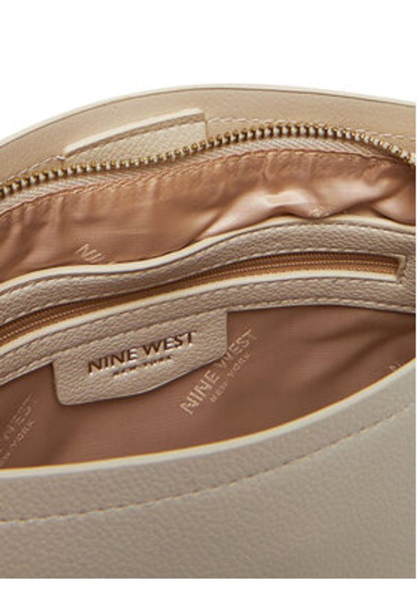 Nine West Torebka JH6650-NW Beżowy. Kolor: beżowy