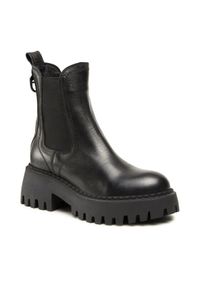 Badura Botki 21801 Czarny. Kolor: czarny. Materiał: skóra #1