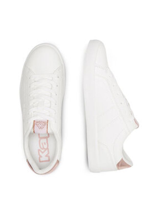 Kappa Sneakersy Logo Roeraw 2 321W6WW-A2Z Biały. Kolor: biały. Materiał: syntetyk