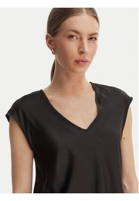 Rinascimento Bluzka CFC0127631003 Czarny Regular Fit. Kolor: czarny. Materiał: syntetyk #4