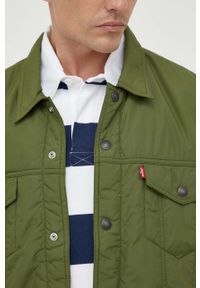 Levi's® - Levi's kurtka męska kolor zielony przejściowa. Okazja: na spotkanie biznesowe. Kolor: zielony. Styl: biznesowy #5