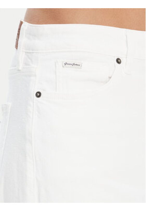 Guess Jeans Jeansy W5YA0O D0131 Biały Regular Fit. Kolor: biały