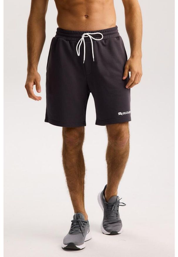 ROUGH RADICAL - Męskie spodenki dresowe Rough Radical Cotton Active Shorts Men. Kolor: szary. Materiał: dresówka. Sport: fitness