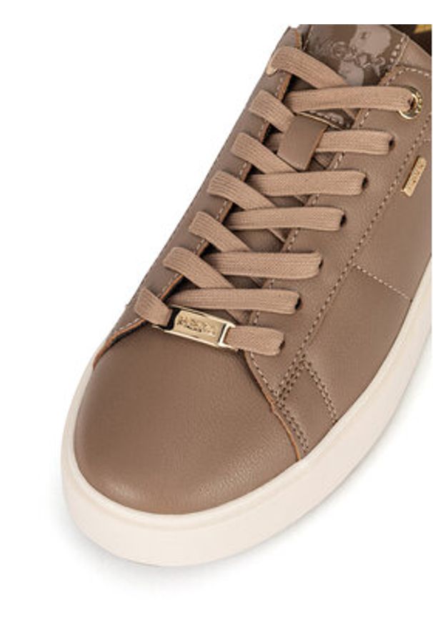 MEXX Sneakersy MI001010043W Beżowy. Kolor: beżowy. Materiał: skóra