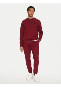 U.S. Polo Assn. Bluza MUP2256 Czerwony Regular Fit. Typ kołnierza: polo. Kolor: czerwony. Materiał: bawełna #4