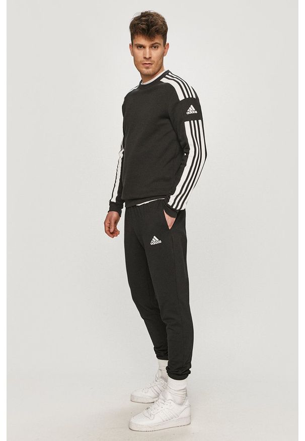 Adidas - adidas - Spodnie. Kolor: czarny. Materiał: poliester