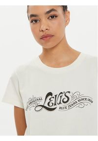 Levi's® T-Shirt Graphic A8804-0023 Biały Boxy Fit. Kolor: biały. Materiał: bawełna