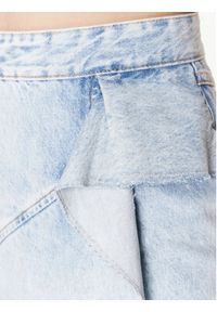 IRO Spódnica jeansowa Eija AS180 Błękitny Regular Fit. Kolor: niebieski. Materiał: jeans, bawełna #4